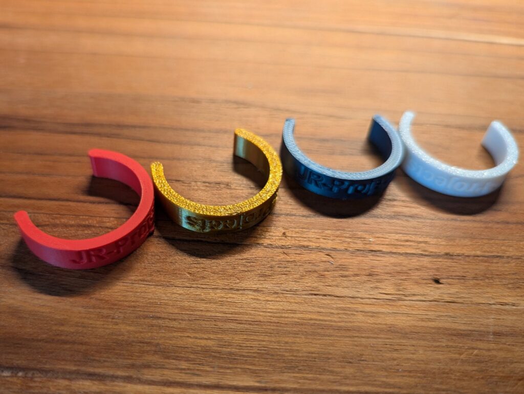 Personalisierbare Flaschenmarker – 3D-gedruckt, mit Name, für Hochzeit, Geburtstag & Party